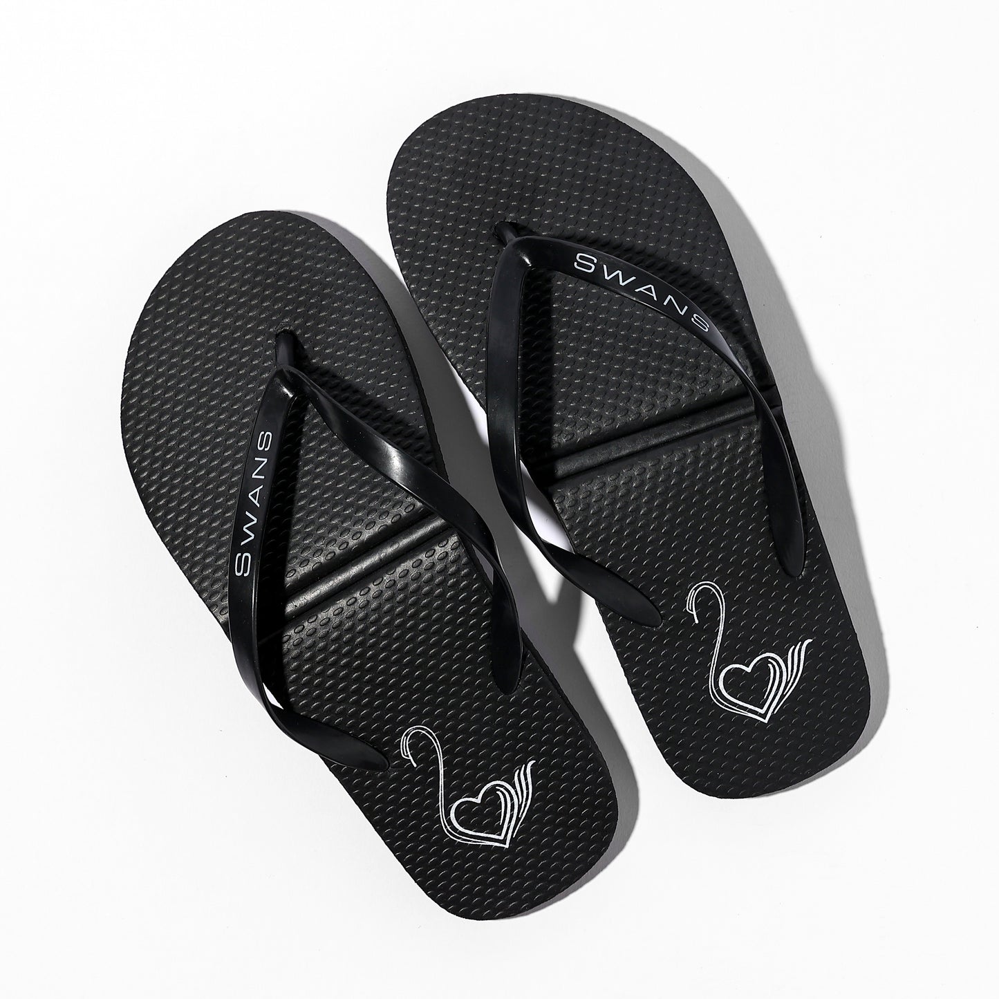 SWANS FOLDABLE FLIP FLOP- BLACK